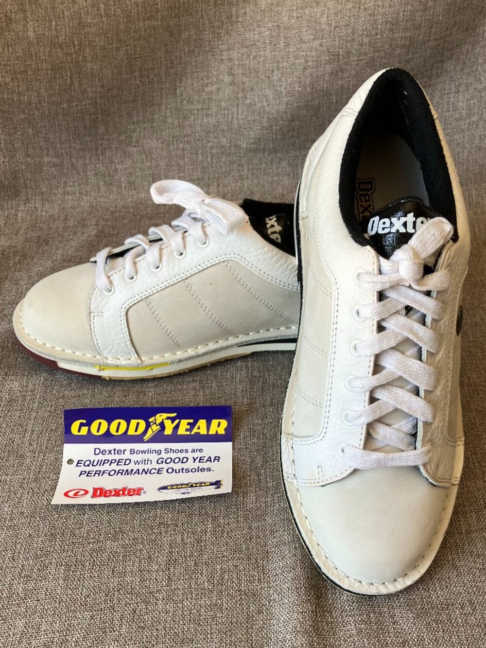 Dexter Women’s SST Duratip Bowling Shoes 7.5M Right Hand Goodyear Gold Leather
